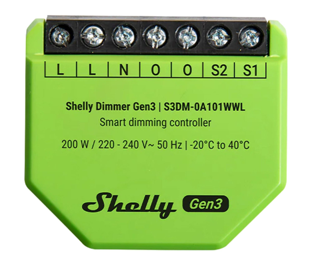 Shelly Ściemniacz światła WiFi Dimmer Gen3 - 1347490 - zdjęcie 2